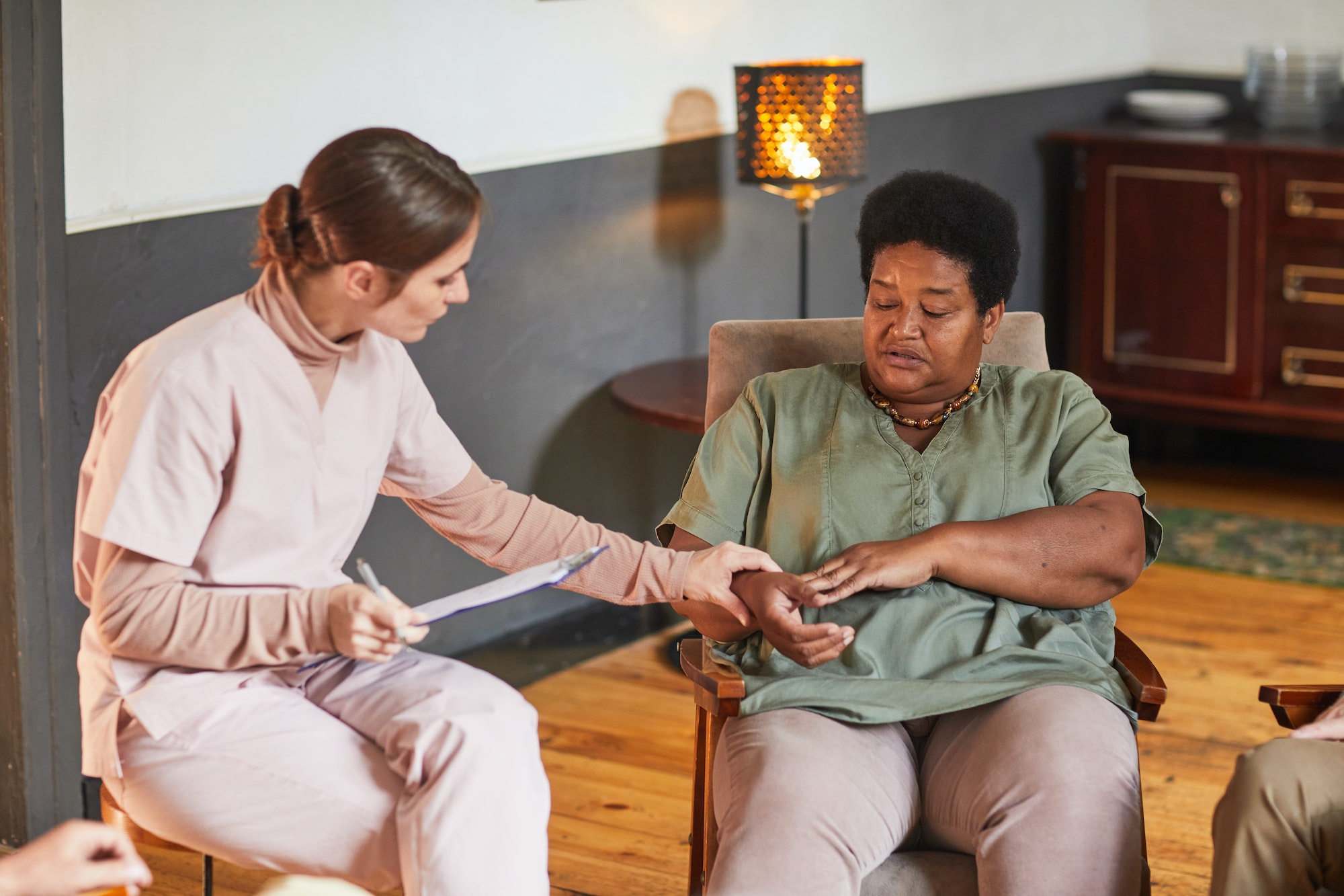 Senior Woman in Therapy